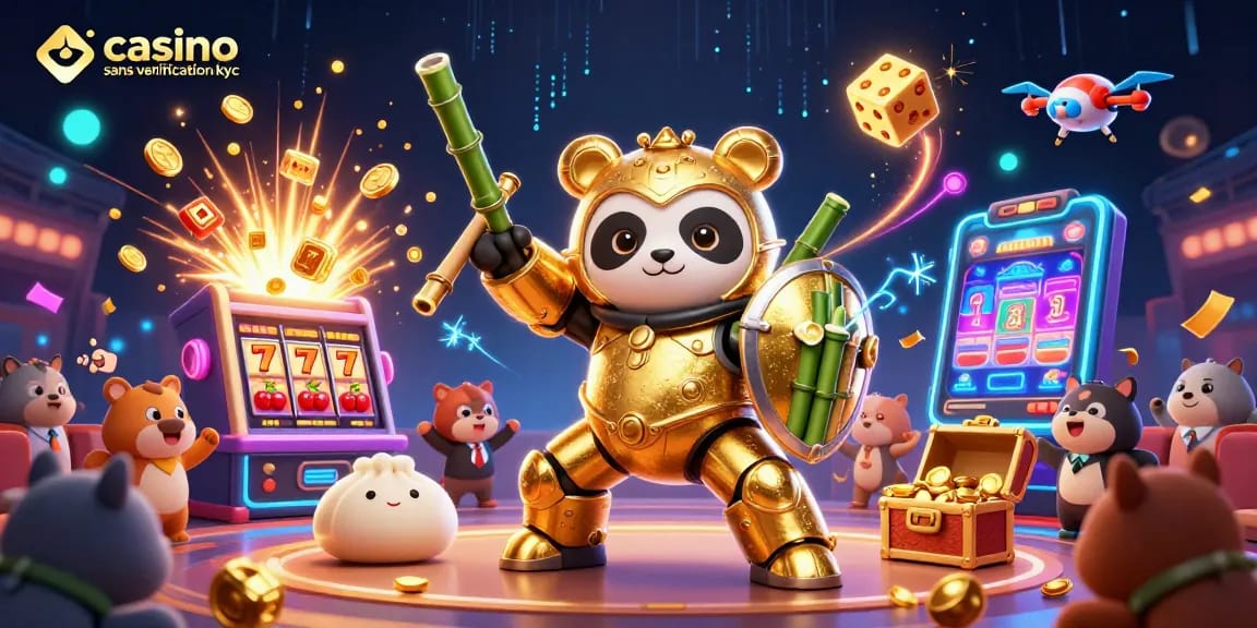 Gagnez dans un casino sans vérification KYC avec des jeux amusants et sécurisés.