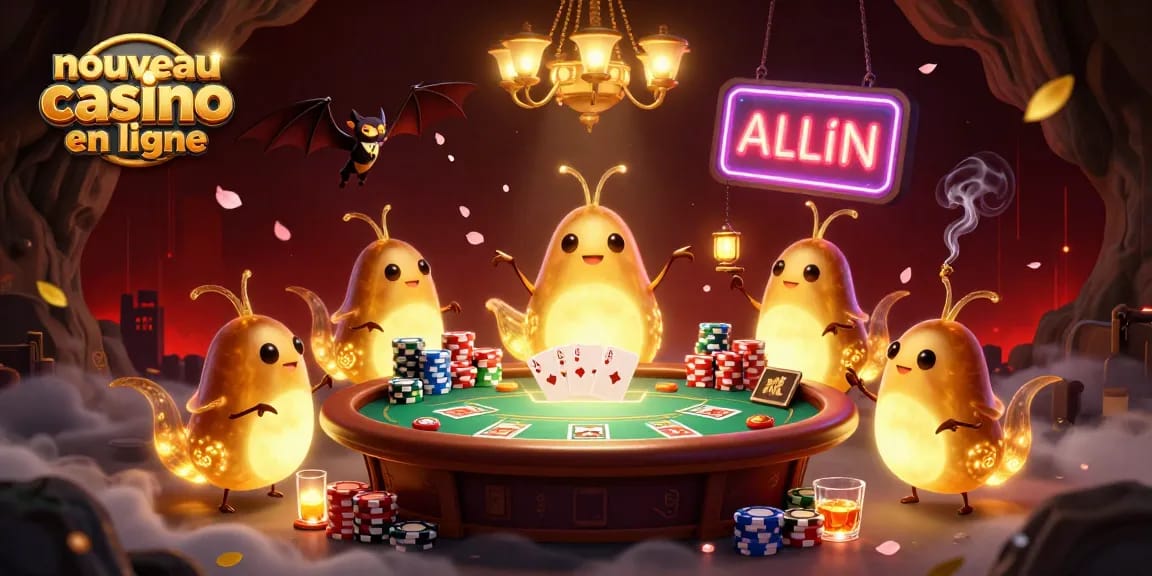 Plongez dans un nouveau casino en ligne illuminé par des vers luisants et un croupier chauve-souris.