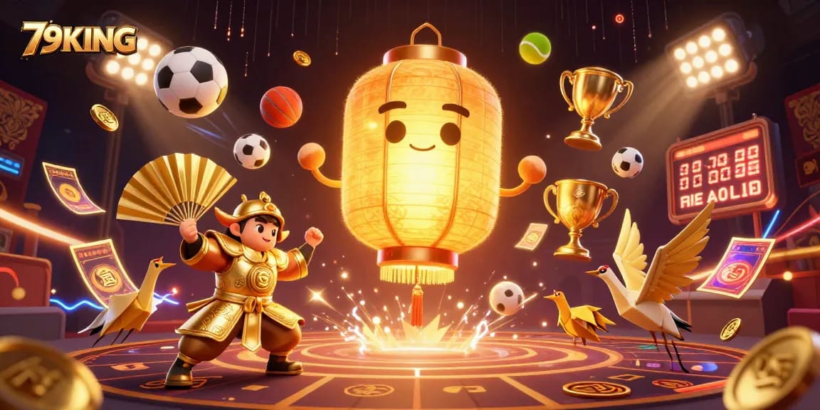 Engage in thrilling experiences with 79KING's dynamic gaming environment filled with exciting sports elements.