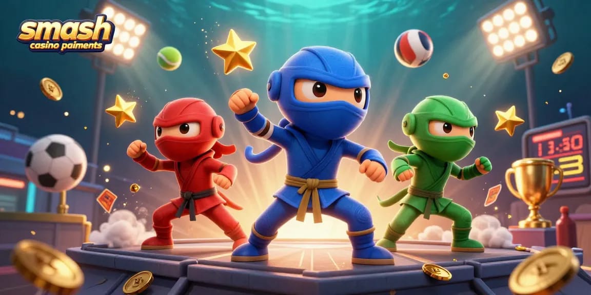 Examinez les paiements Smash Casino avec une palette crypto impressionnante et des retraits rapides.