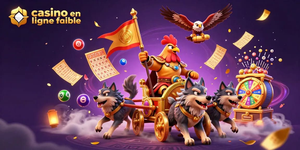 Découvrez des chances de gagner au casino en ligne fiable avec cette illustration vibrante.