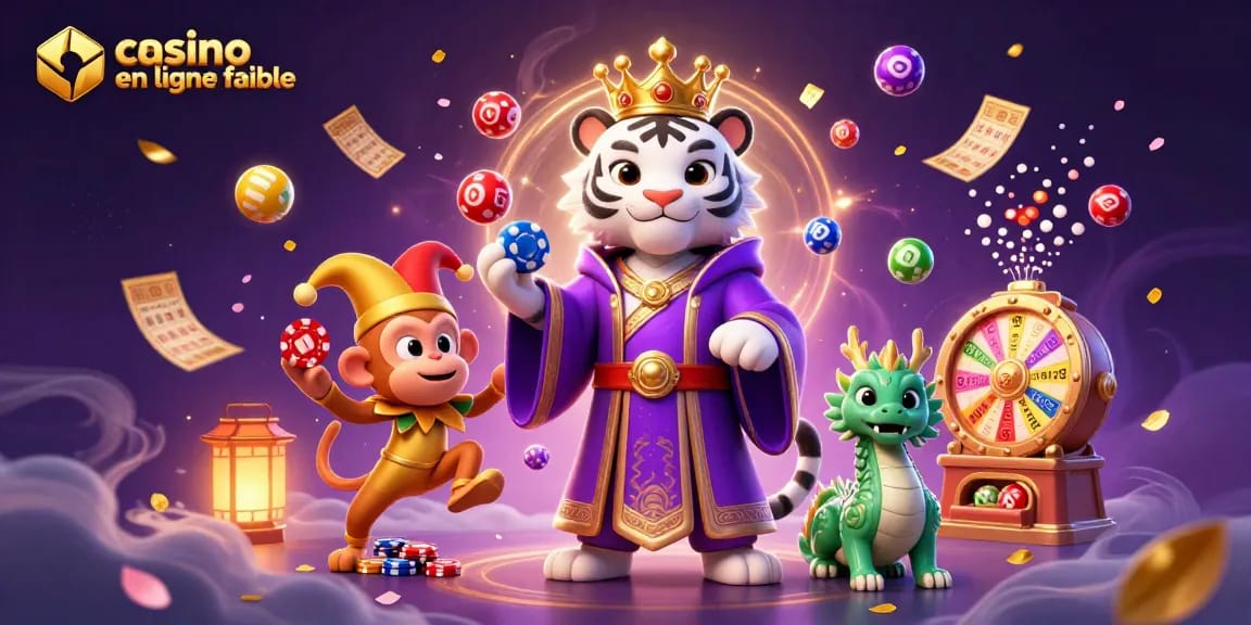 Découvrez le casino en ligne fiable et engagez-vous dans des jeux captivants avec ce tigre, un singe et un dragon