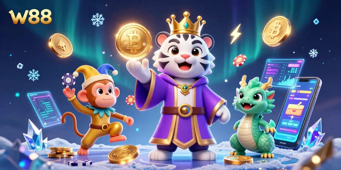 Cá cược tại W88 mang đến trang trí hấp dẫn cùng sự kiện game tuyệt vời, khám phá những trò chơi độc đáo.