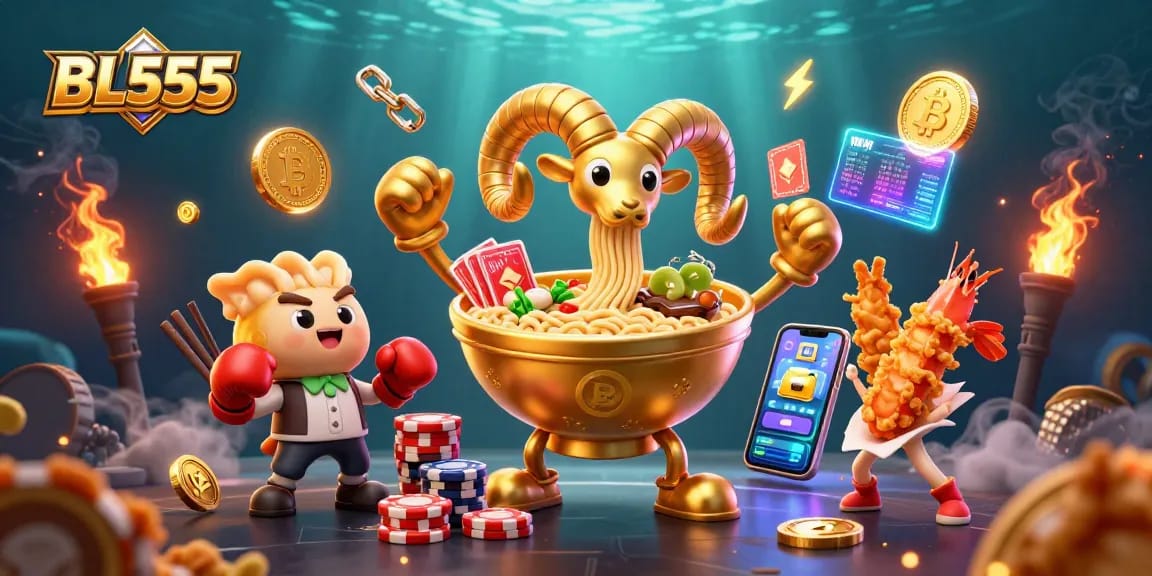 Engage with an exciting BL555 gaming experience featuring dynamic characters and crypto elements.