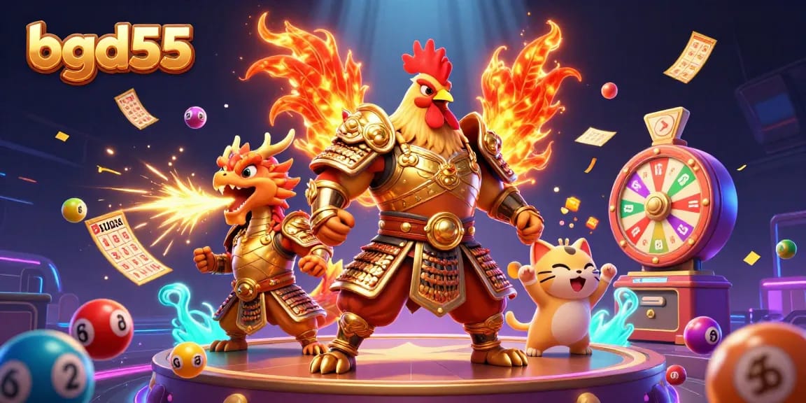 Experience the thrill of bgd55 with dynamic lottery games and captivating casino elements.
