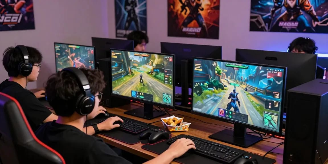 Pengalaman bermain game NAGA2000 dari https://truewealthbooks.com/ dengan suasana seru dan aksesori gaming yang menarik.