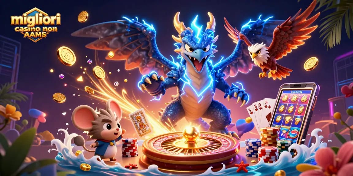 Gioca e vinci nei migliori casino non AAMS con bonus esclusivi e giocate emozionanti.