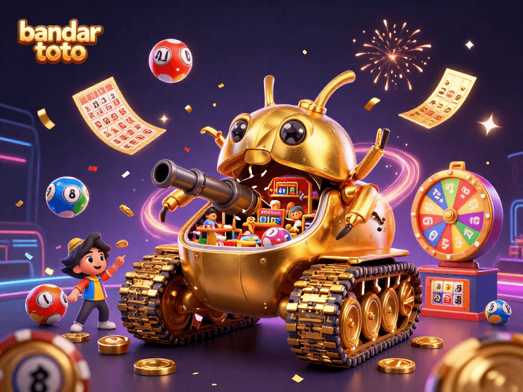 Menangkan permainan sebagai bandar toto dengan aksi menggembirakan di kasino mini yang dibuat dari tank!