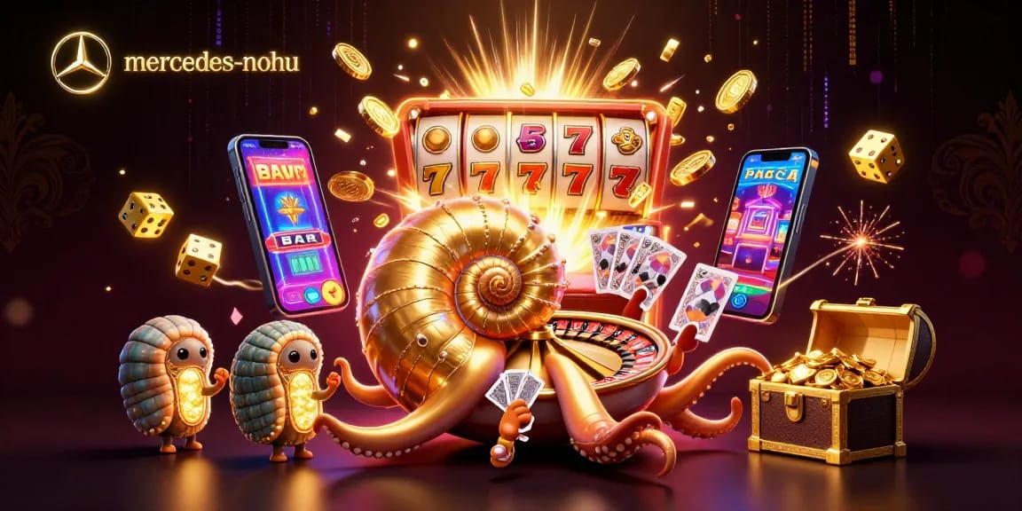Experience thrill with mercedes-nohu as a massive slot machine bursts with coins and vibrant energy.