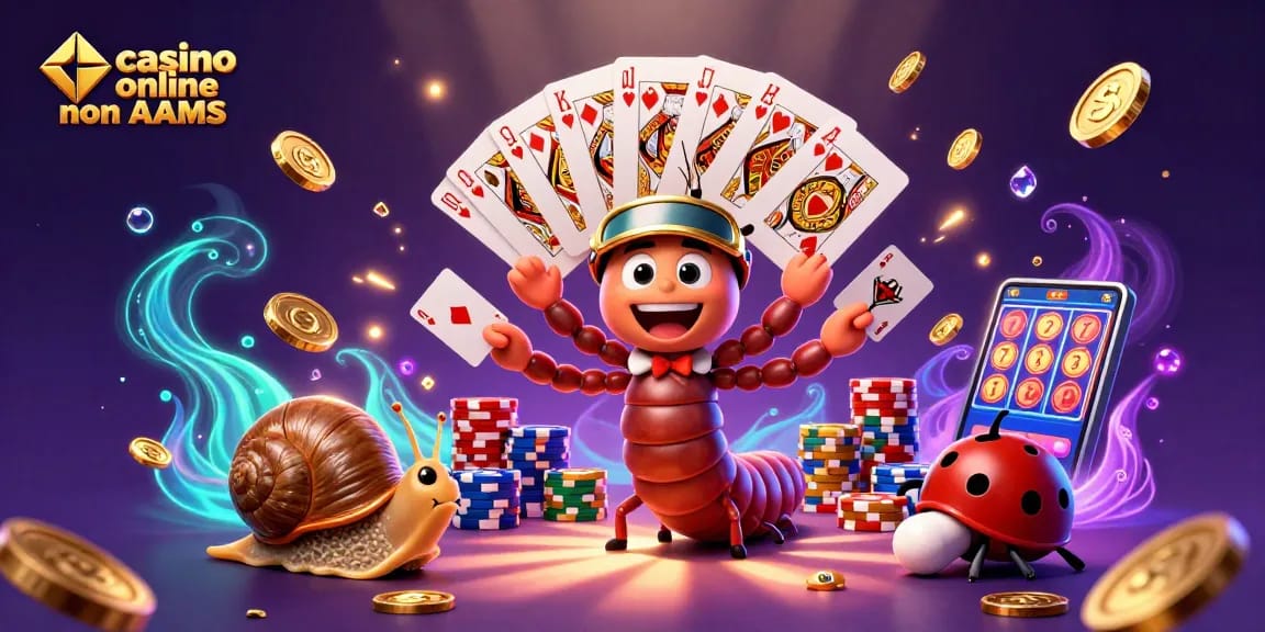 Gioca nei migliori casino online non AAMS e scopri le emozioni dei giochi d'azzardo.