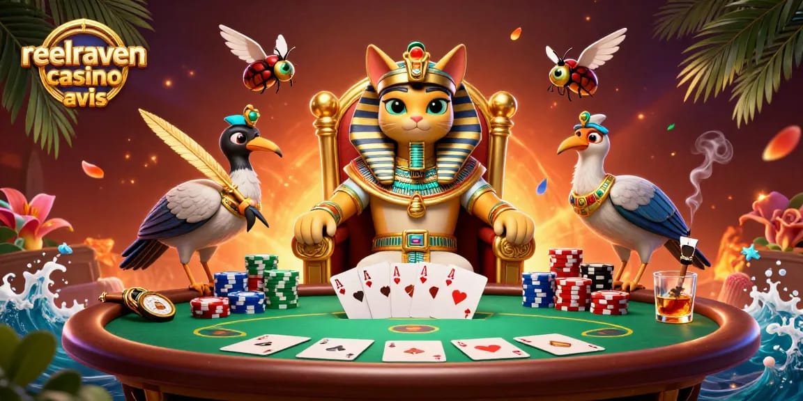 Erlebe spannende Gewinne im ReelRaven Casino, wo Casino-Innovationen auf Tradition treffen.