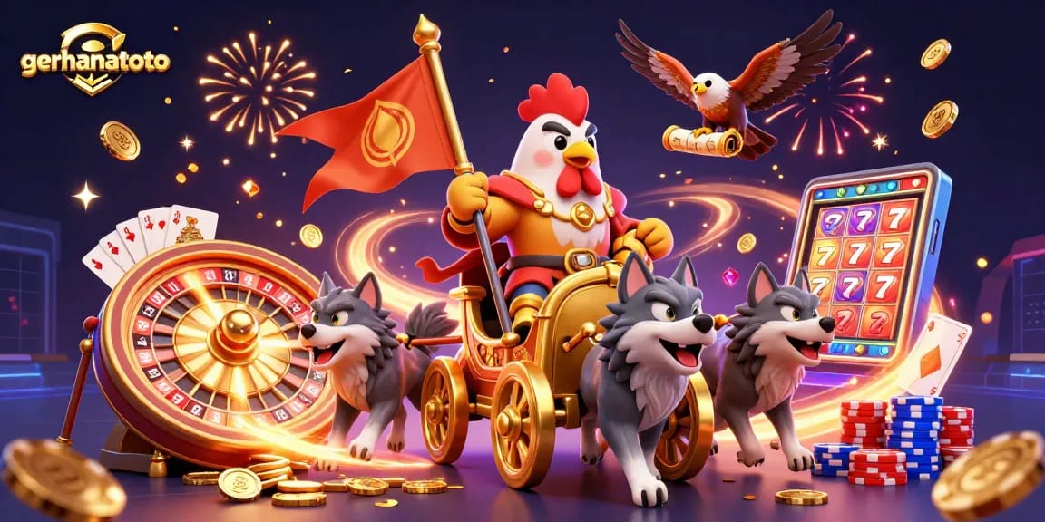 Menang di gerhanatoto dengan permainan slot gacor dan berbagai fitur kasino menarik.