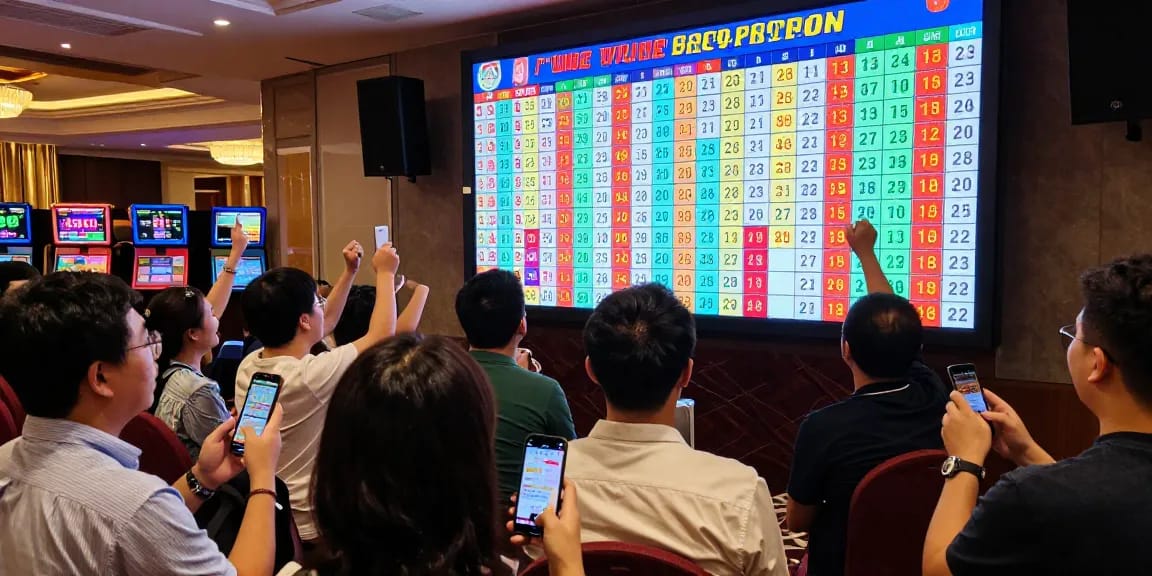 JNETOTO live draw event with players tracking Macau 4D results in real-time.