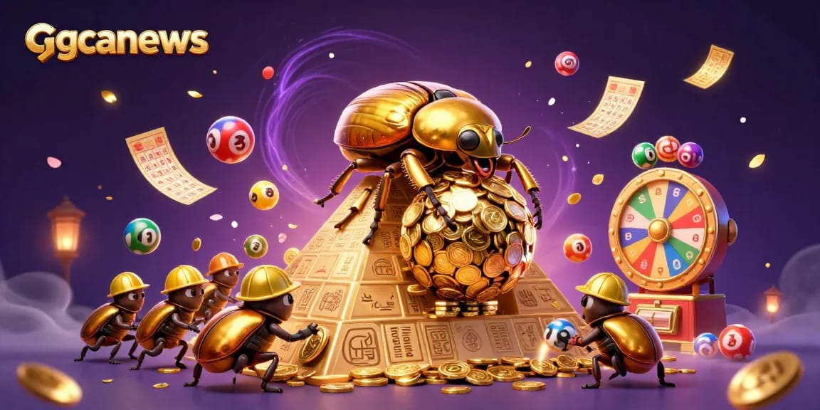 Engage with gcanews through exciting lottery balls and vibrant casino elements.