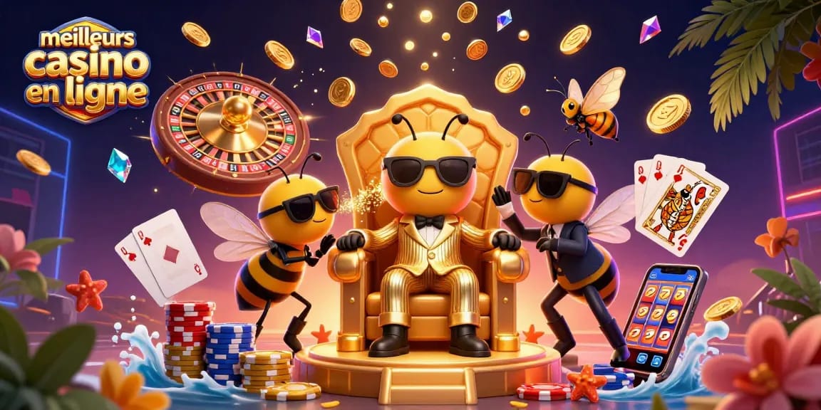 Découvrez les meilleurs casinos en ligne avec un chef de la mafia bumblebee entouré de jeux fascinants.