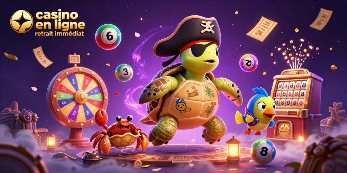Venez découvrir le casino en ligne retrait immédiat avec des personnages animés et un trésor éclatant.