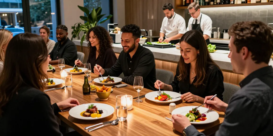 Enjoy a Sydney303 Login at TrestleOnTenth with friends savoring modern cuisine.
