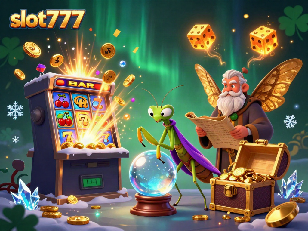 Memenangkan permainan slot777 dengan keberuntungan dalam suasana magis.