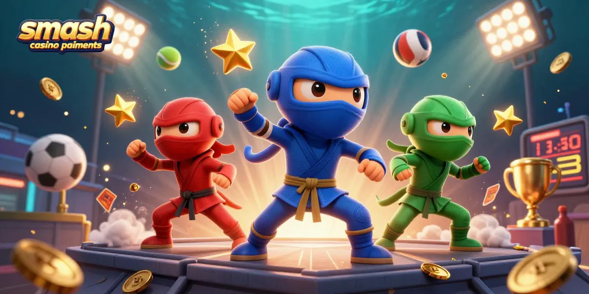 Examinez les paiements Smash Casino avec une palette crypto impressionnante et des retraits rapides.