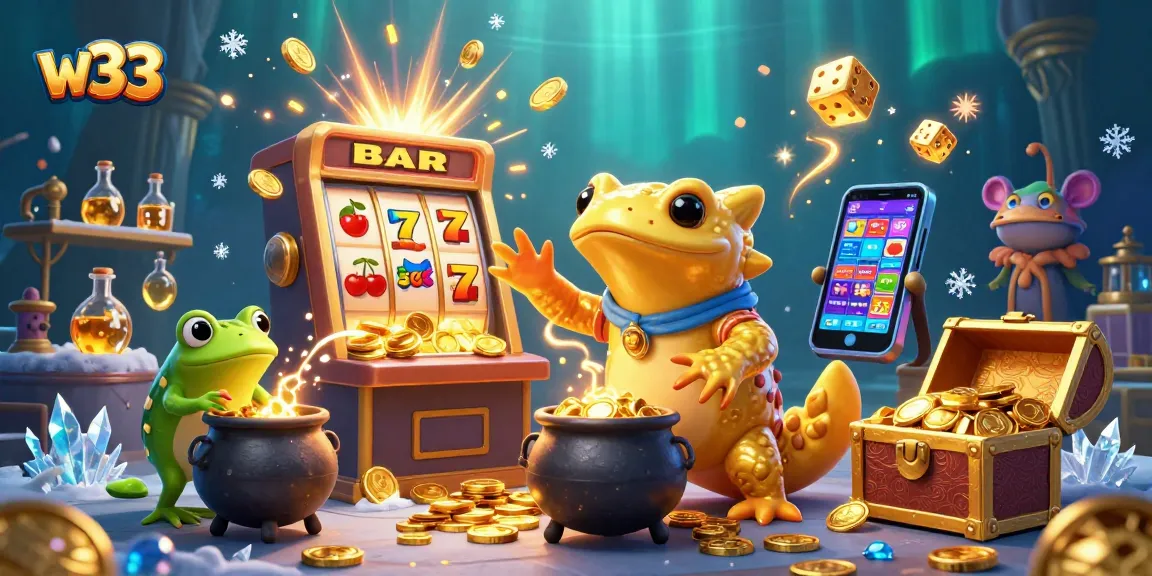 Experience thrilling w33 pokies gameplay in a vibrant, magical casino world with breathtaking visuals.