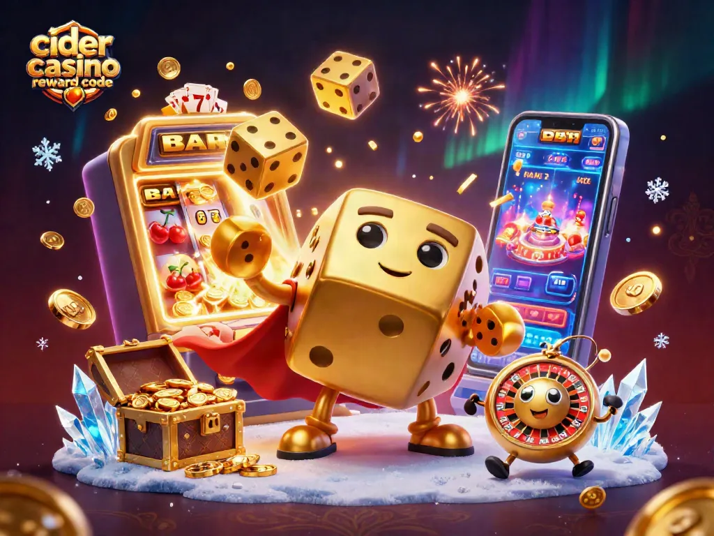 Engage with exciting gameplay through cider casino reward code for free Sweeps Coins in a vivid casino setting.