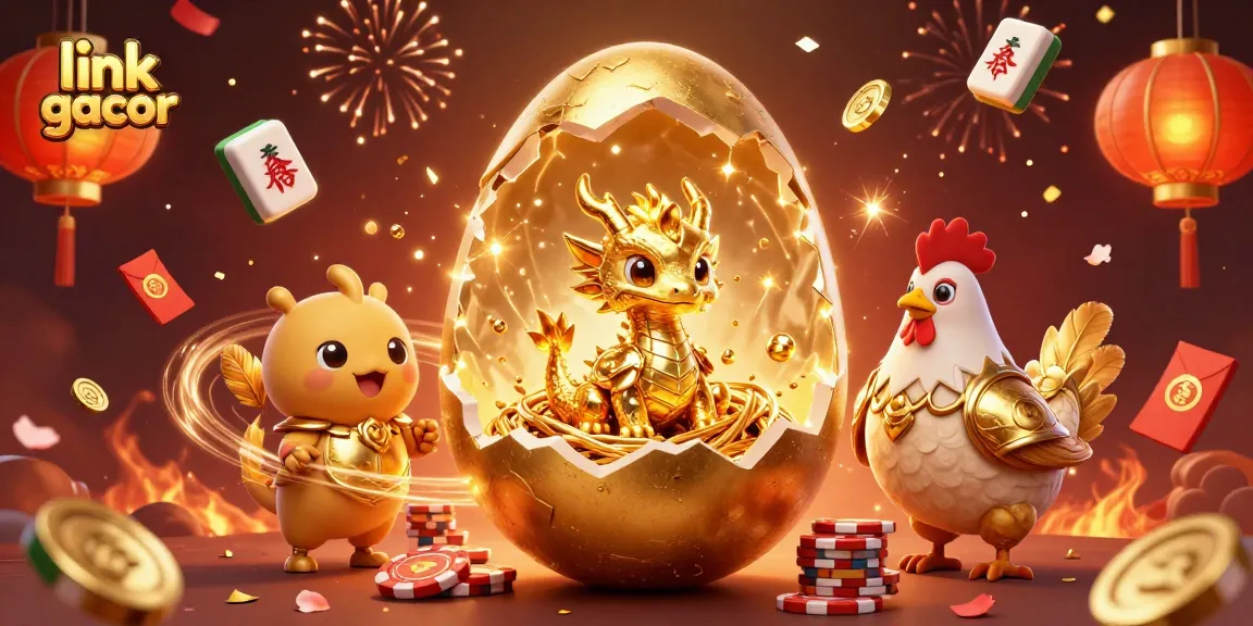 Experience the thrill of gambling with link gacor showcasing a magical scene of fortune and celebration.