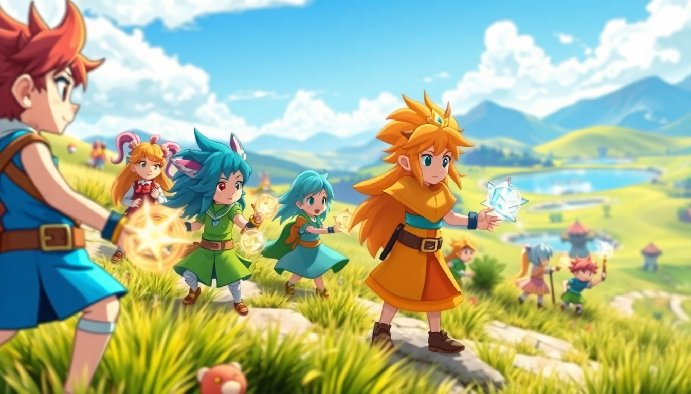 Engaging scene from the yono game showcasing animated characters and vibrant backgrounds.