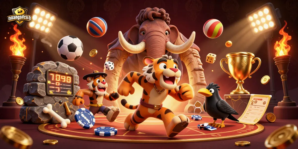 Experience thrilling wins at nenaghgolfclub with our animated prehistoric casino scene.