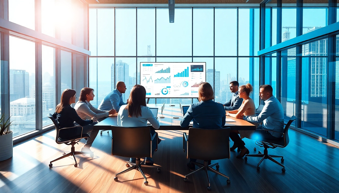 Erleben Sie innovative Lösungen für Unternehmen auf https://alvionz.de/ in einem modernen Büro.