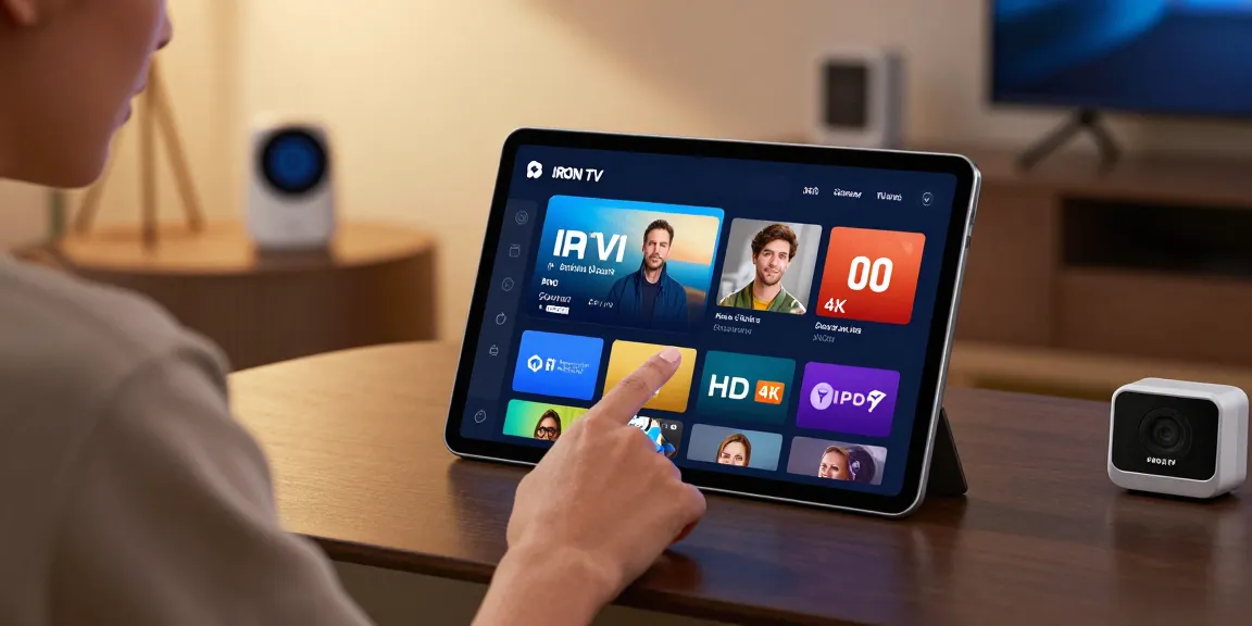 Abonnement Iron tv offrant un service IPTV premium pour un streaming fluide et sécurisé sur diverses plateformes digitales.