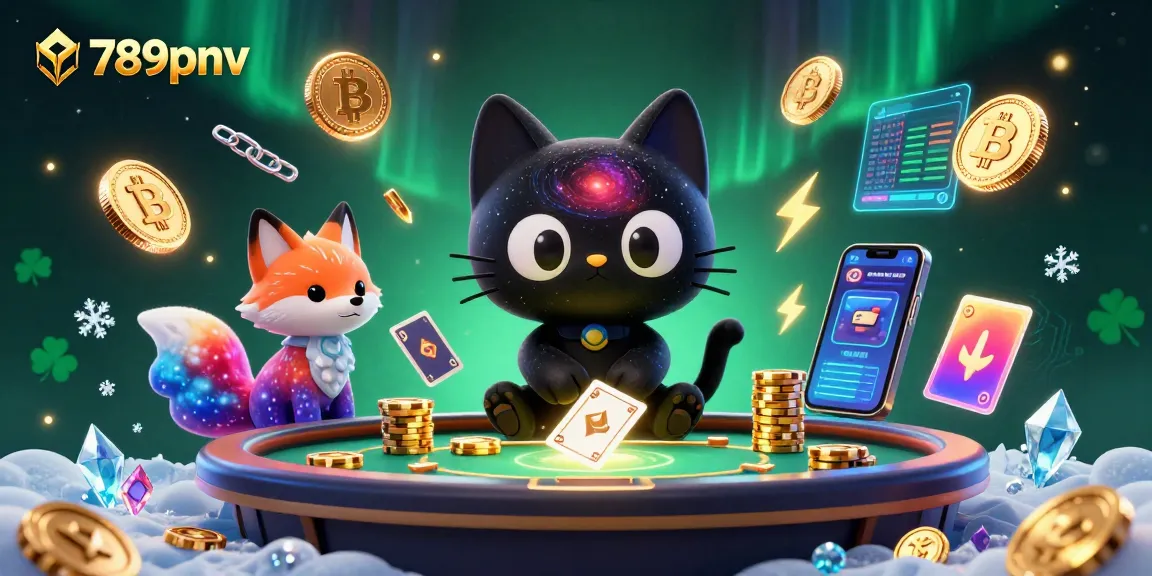 Experience the cosmic fun at 789pnv with the captivating black hole cat drawing in golden chips and cards!