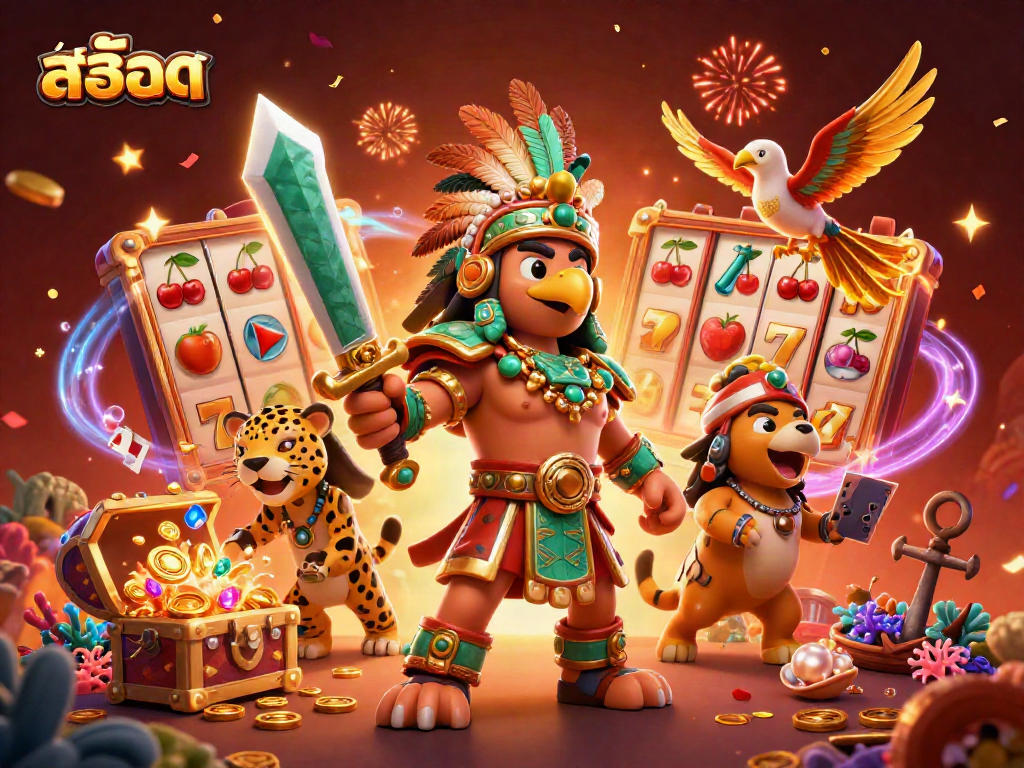 เล่นสล็อตด้วยสล็อตแมชชีนกราฟิก 3D ที่เต็มไปด้วยสีสันและมหาสนุก