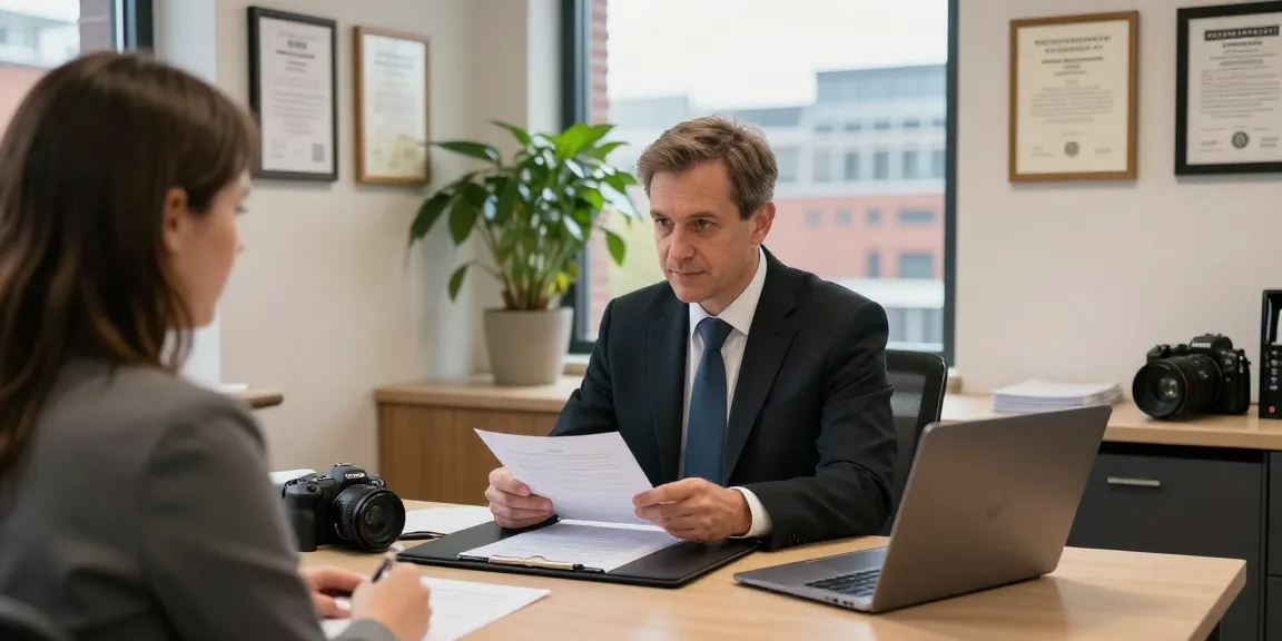 Notary public in Derby providing professional services in a welcoming office environment.