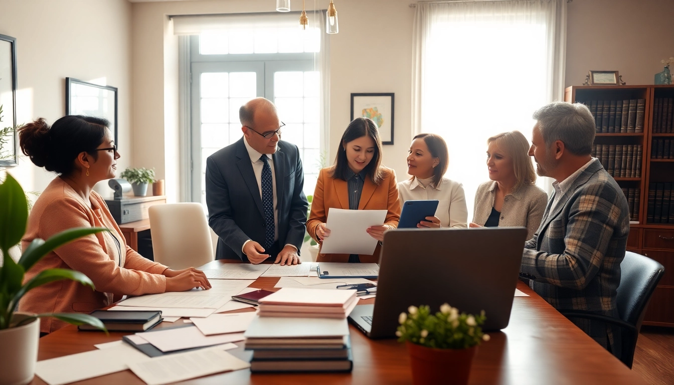 Estate Planning consultation illustrating professional guidance in a collaborative setting.