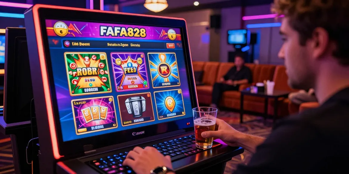 Engaging FAFA828 gaming interface with users enjoying digital gambling experience.