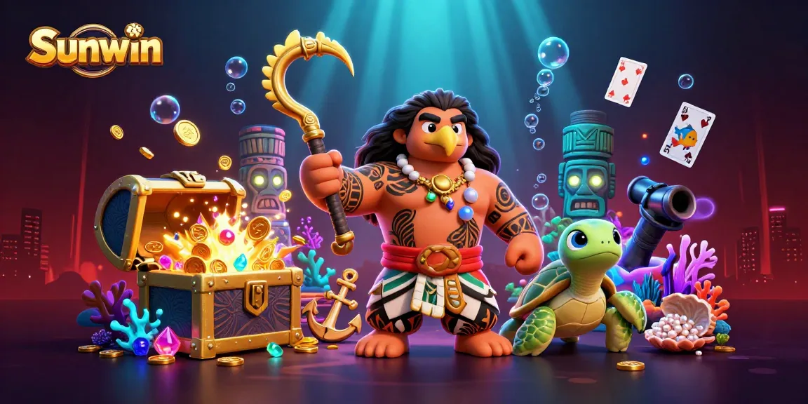 Win exciting games on Sunwin with vibrant visuals and underwater treasures.