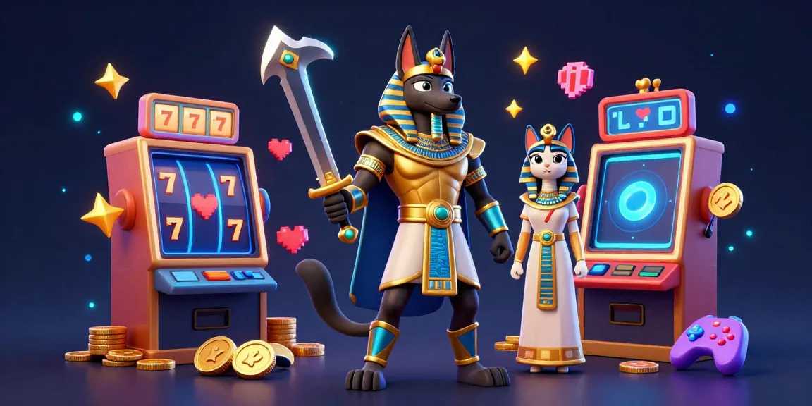 Slot gacor Anubis dan Bastet bermain mesin slot dengan jackpot mengkilap.