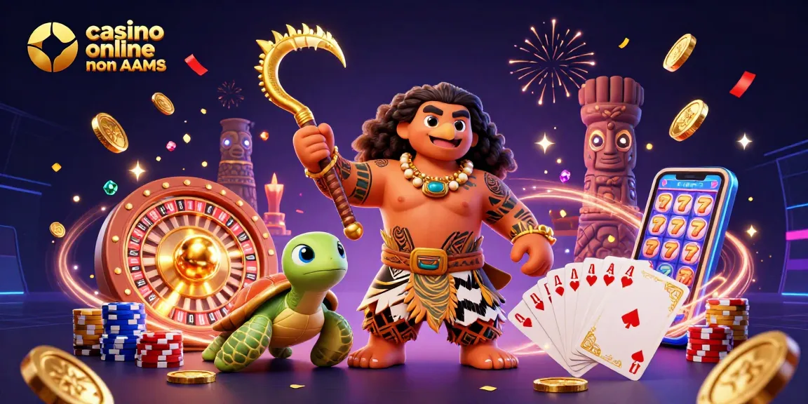 Scopri un gameplay entusiasmante nei casinò online non AAMS con personaggi vivaci ed elementi di casinò dinamici.