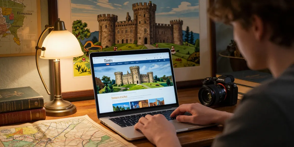 Exploring historic content on Tynte's Castle platform for engaging digital heritage.