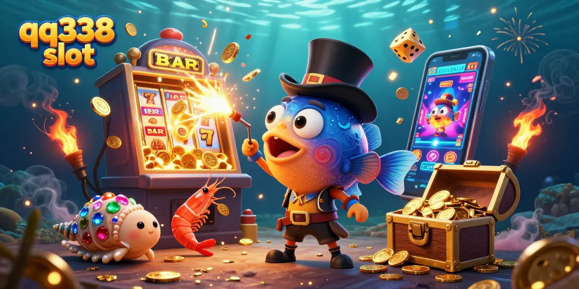 Experience thrilling gameplay with the qq338 slot, featuring vibrant characters and dynamic casino elements.