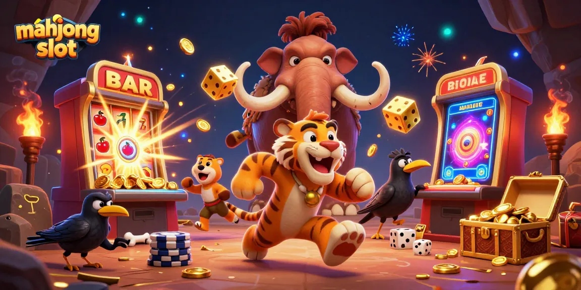 Experience mahjong slot thrills with ancient characters, slot machines, and cash explosions.