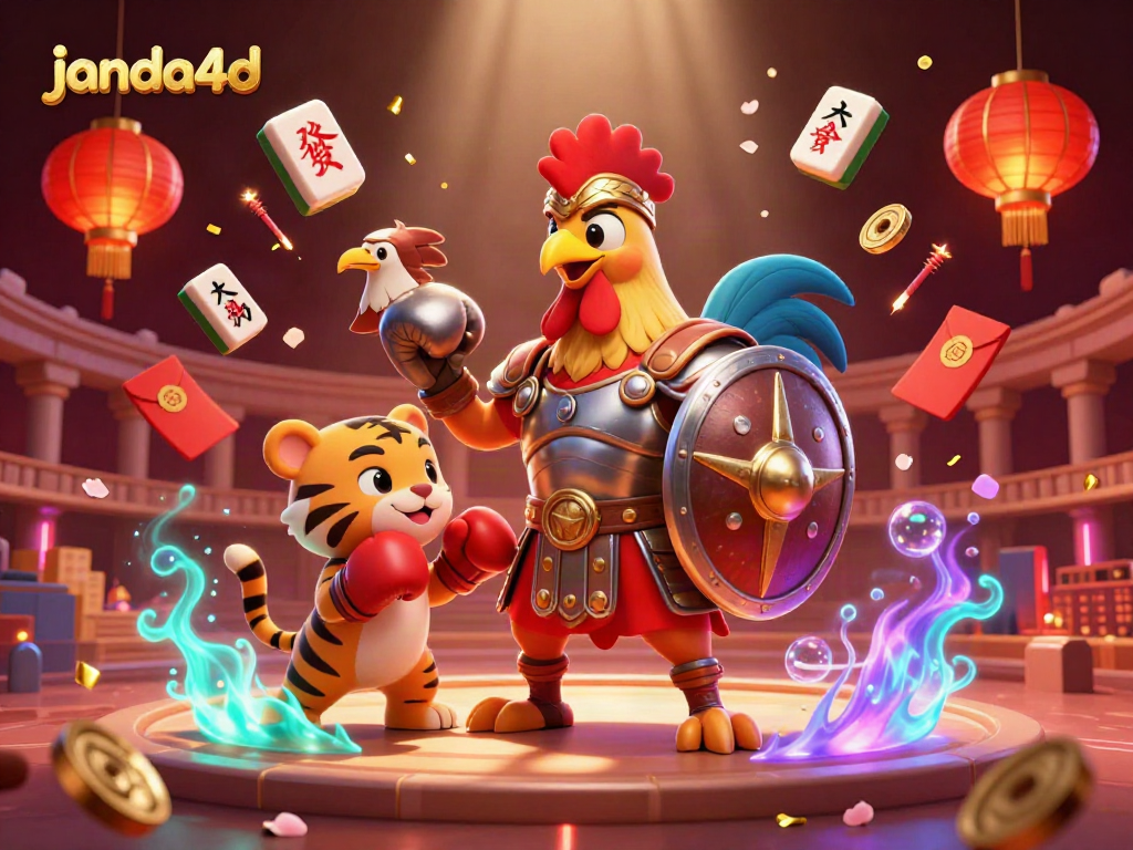 JANDA4D menghadirkan gladiator digital dan simbol keberuntungan untuk pengalaman bermain yang menyenangkan.