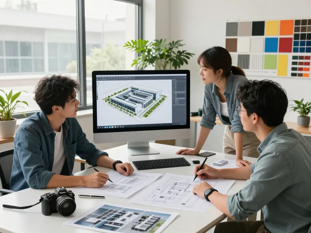 Receive expert factory design services at Tanda Design Studio.