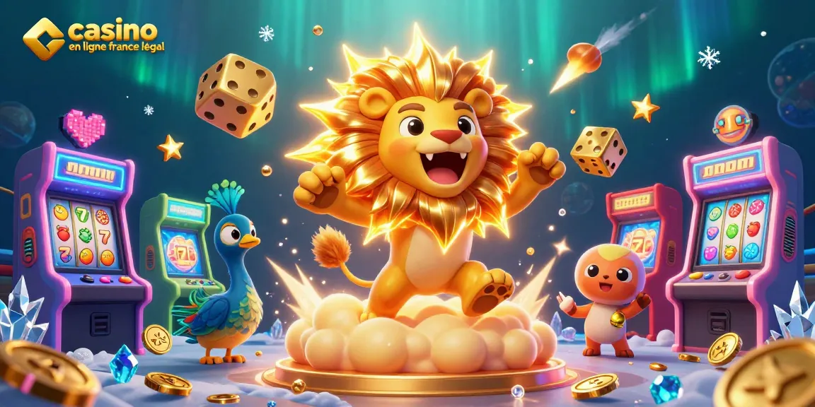 Jouer sur un casino en ligne légal en France avec des éléments de jeu vibrants et dynamiques.