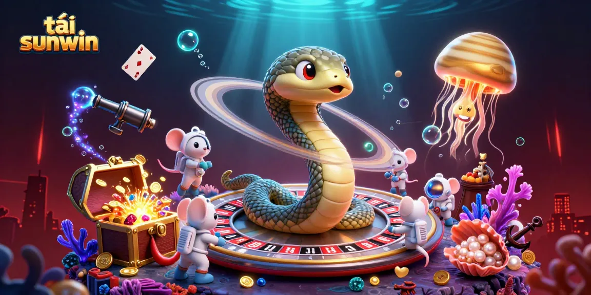 Engage in exciting gameplay with tải sunwin, featuring vibrant animated characters and underwater treasures.