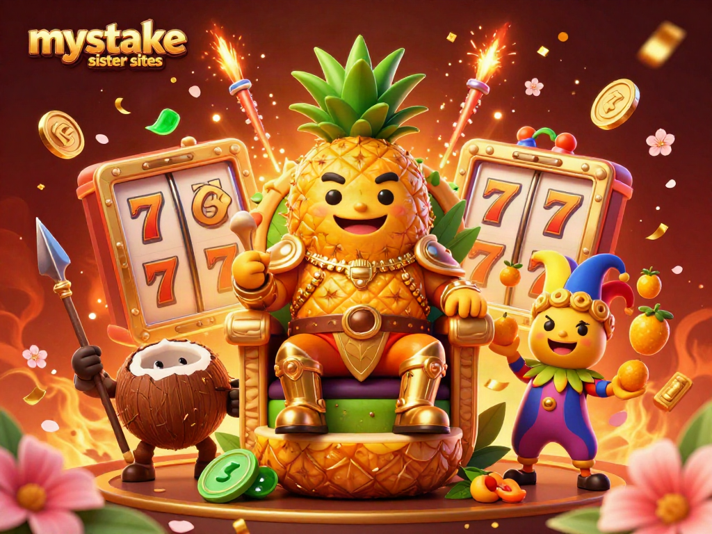 Engage with top mystake sister sites offerings surrounded by vibrant gaming elements.