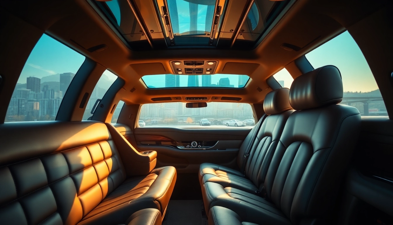 Experience luxury with a limo service vancouver to seattle featuring plush interiors and beautiful views.