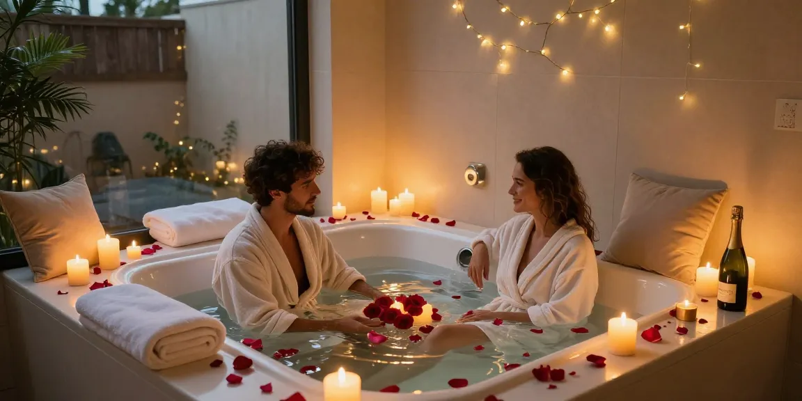 Experience a romantic week end romantique toulouse in a cozy love room with an intimate jacuzzi.