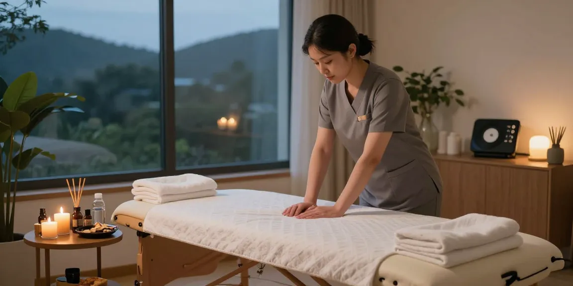 Experience personalized 안양출장안마 with a tranquil home massage setup, enhancing relaxation and comfort.