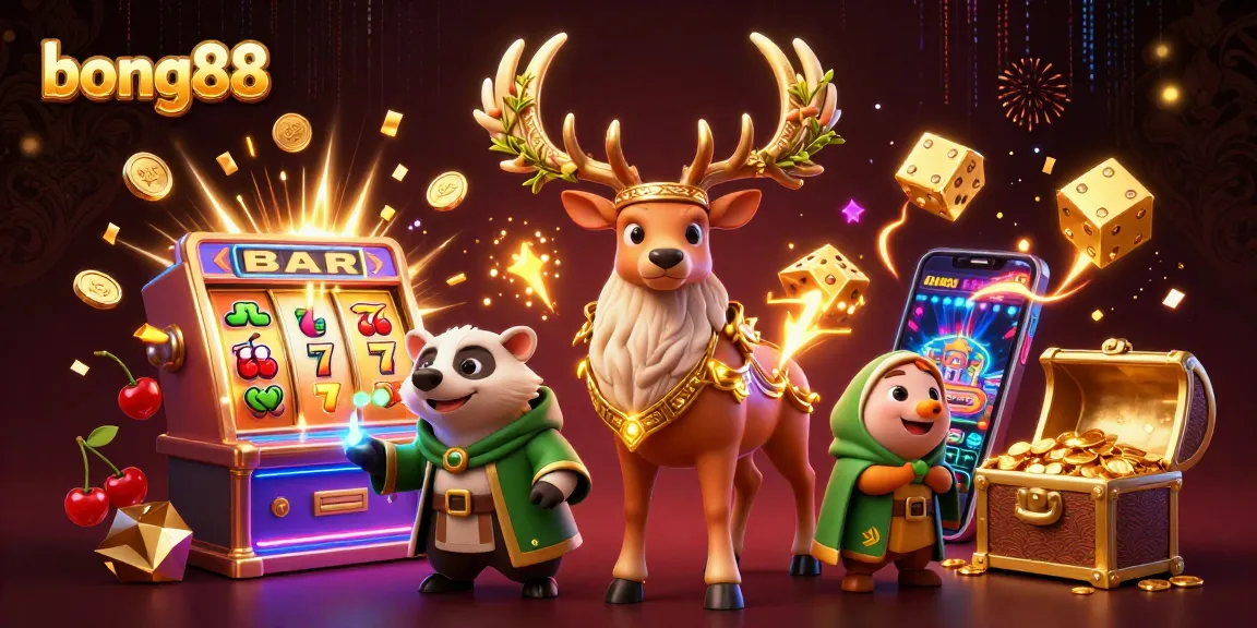 Experience the excitement of bong88 with vibrant gaming elements, rich visuals, and dynamic characters.